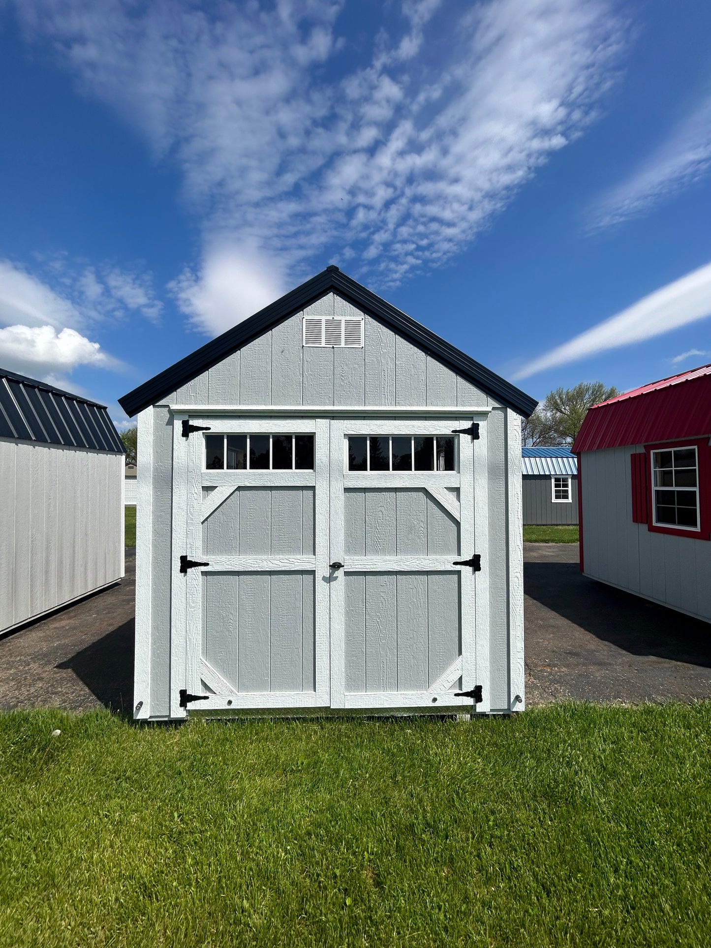 8x12 Ranch Utility Shed