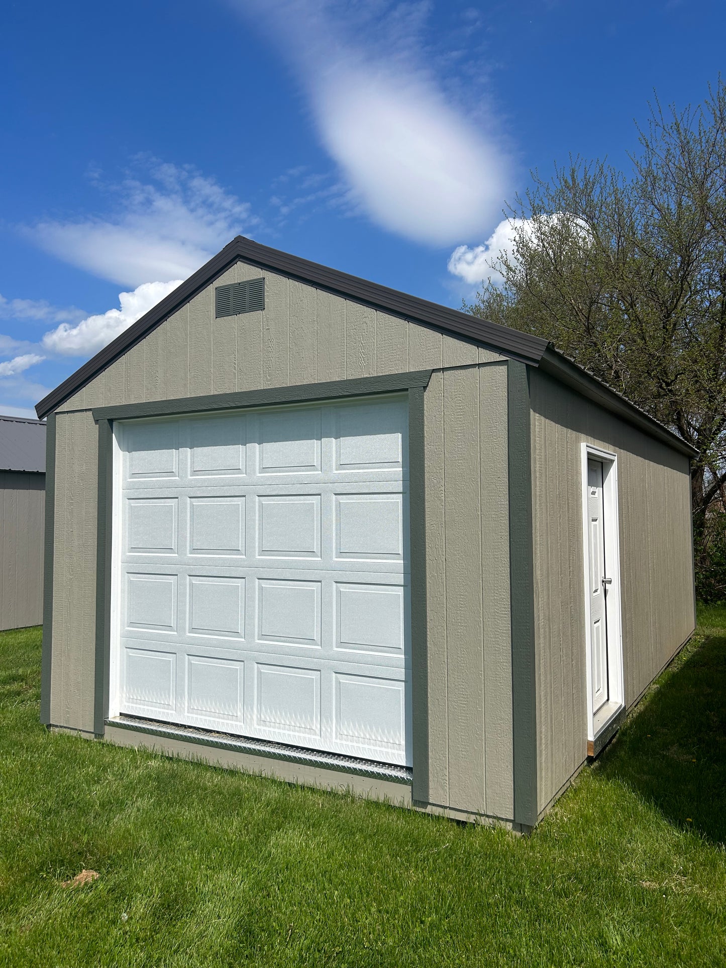 12x24 High Wall Lofted Garage